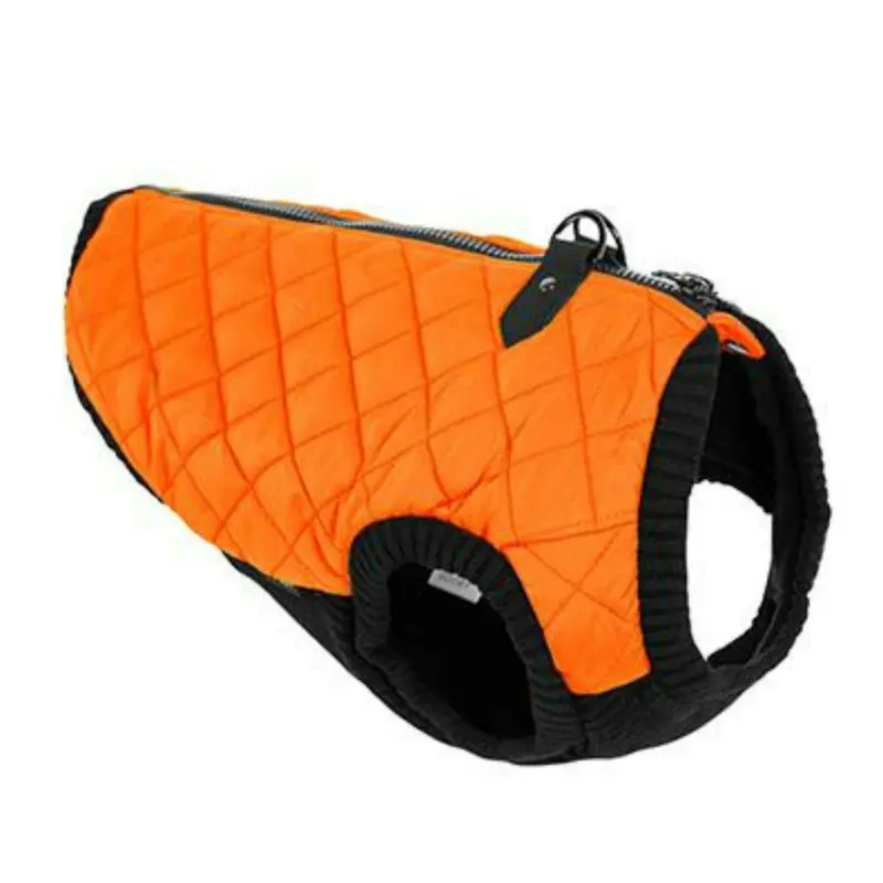 Gooby Fashion Quilted Dog Vest - Orange X-Small - Out of Stock!