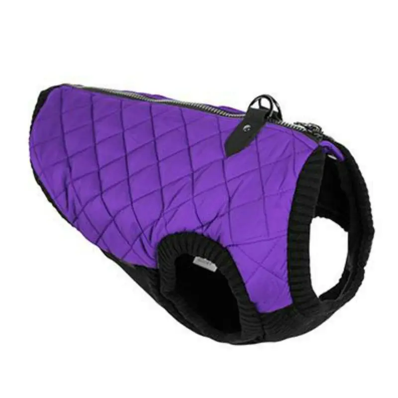 Gooby Fashion Quilted Dog Vest - Violet X-Small - Out of Stock!