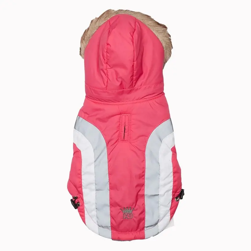 Hip Doggie Swiss Alpine Ski Dog Vest - Pink Large
