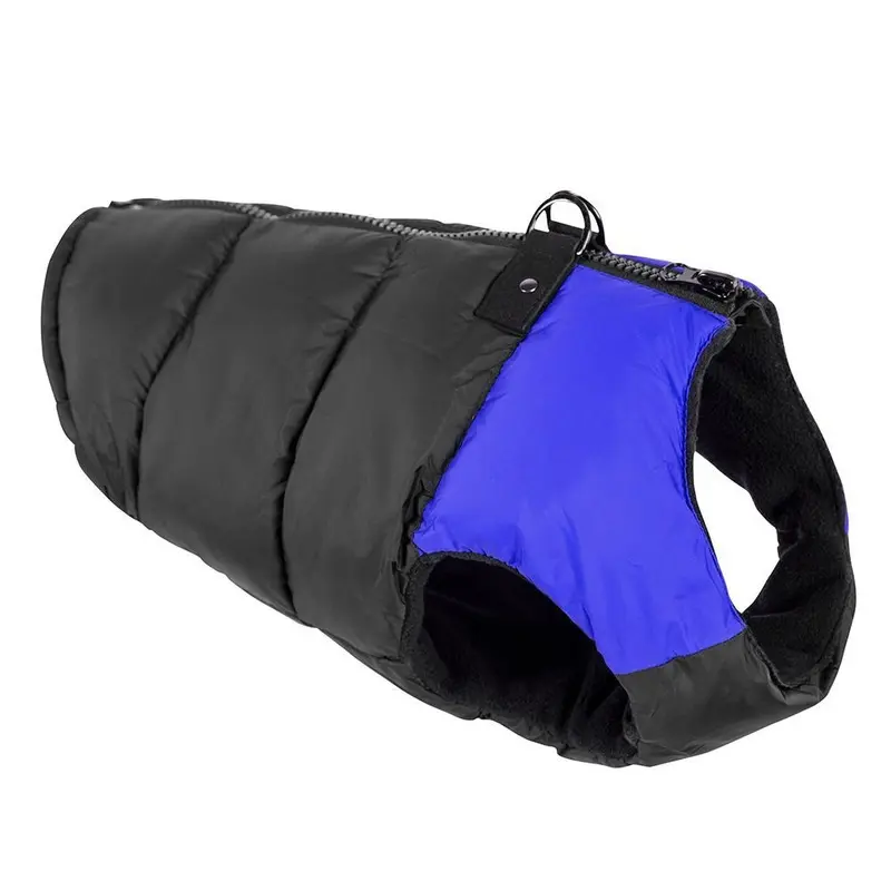 Padded Dog Harness Vest by Gooby - Blue/Black X-Small - Out of Stock!