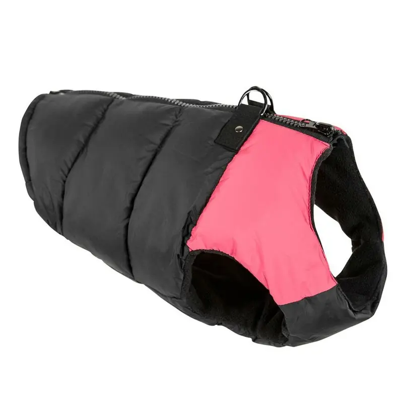 Padded Dog Harness Vest by Gooby - Pink/Black X-Small - Out of Stock!