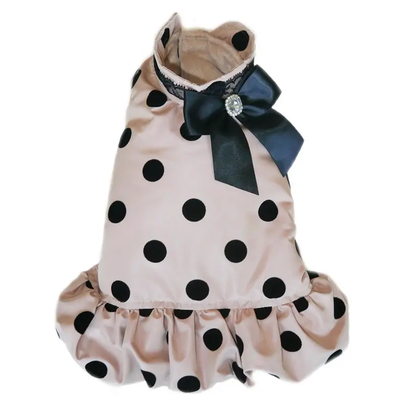 Pooch Outfitters Annie City Dog Coat - Beige Large