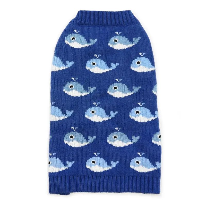 Whale Dog Sweater by Dogo X-Small