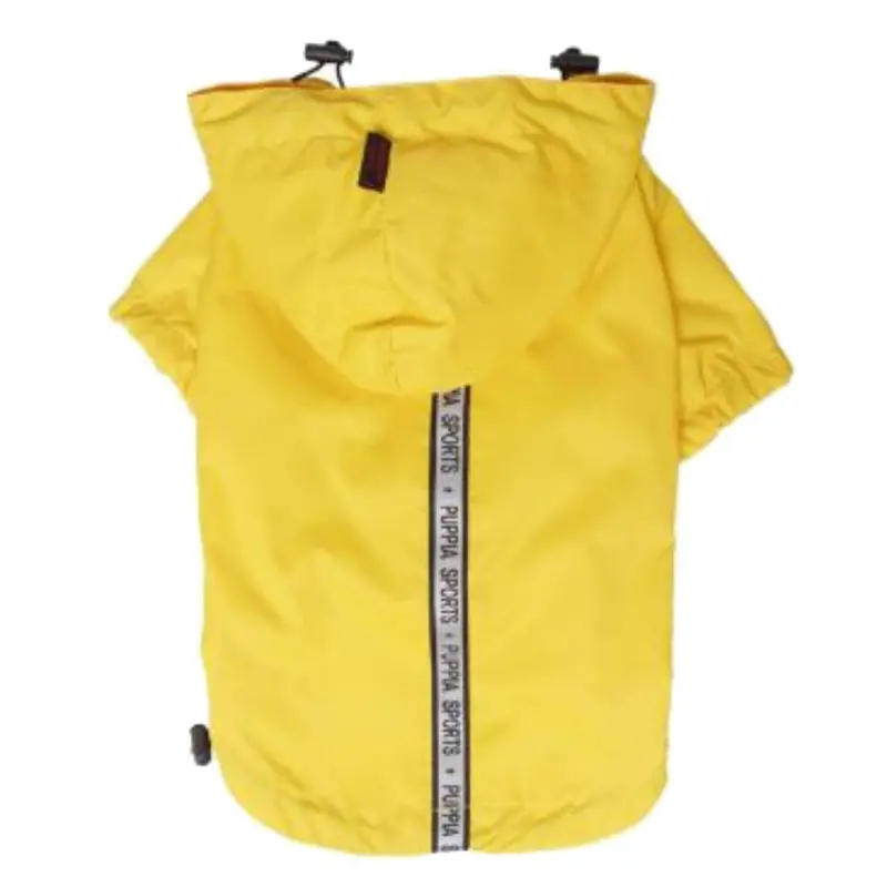 Base Jumper Windbreaker Dog Coat by Puppia - Yellow Small