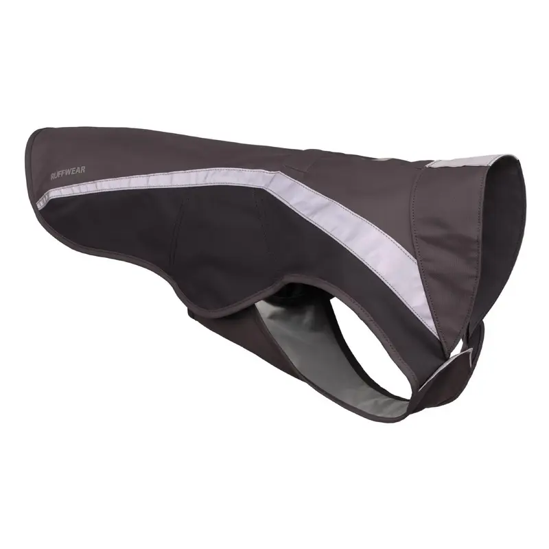 Lumenglow High-Vis Dog Jacket by RuffWear - Granite Gray Large