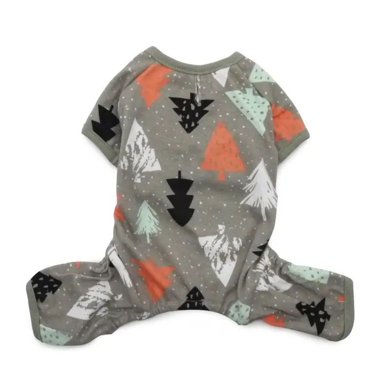 Pine Tree Dog Pajamas by Dogo X-Small