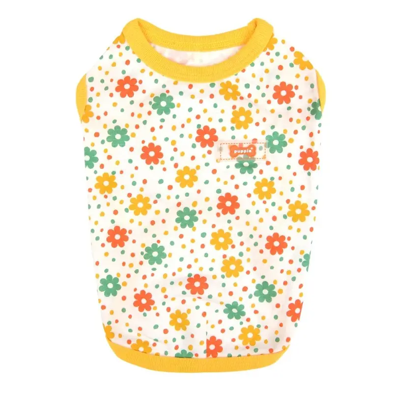 Vinca Dog Shirt by Puppia - Yellow X-Large