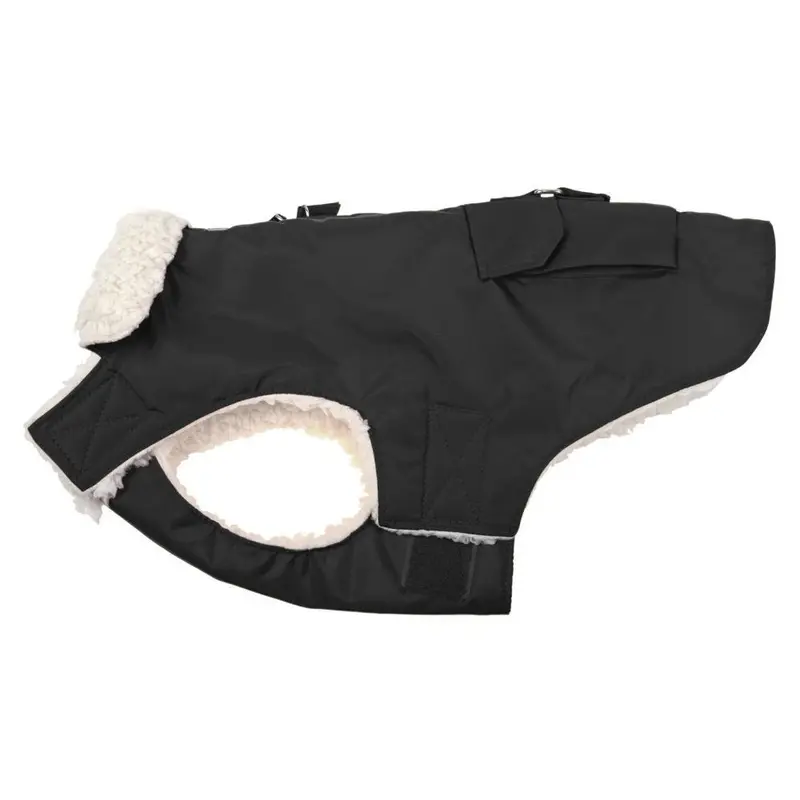 My Canine Kids Aspen Dog Parka - Black XX-Small