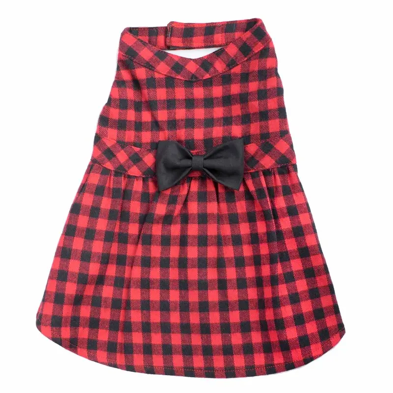 Worthy Dog Buffalo Plaid Dog Dress X-Small