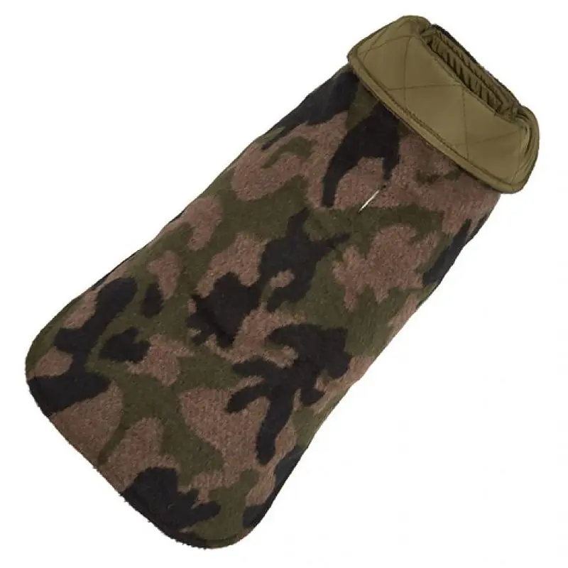 Camo Quilted Reversible Dog Coat by Up Country Size 10