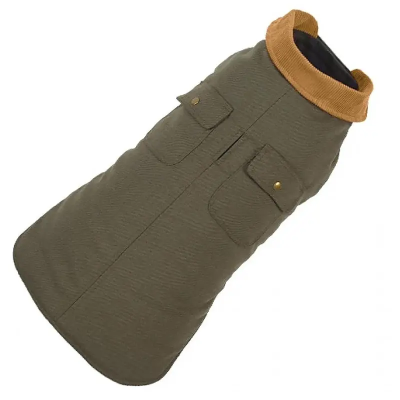 Chester Barn Dog Coat by Up Country - Green Size 14
