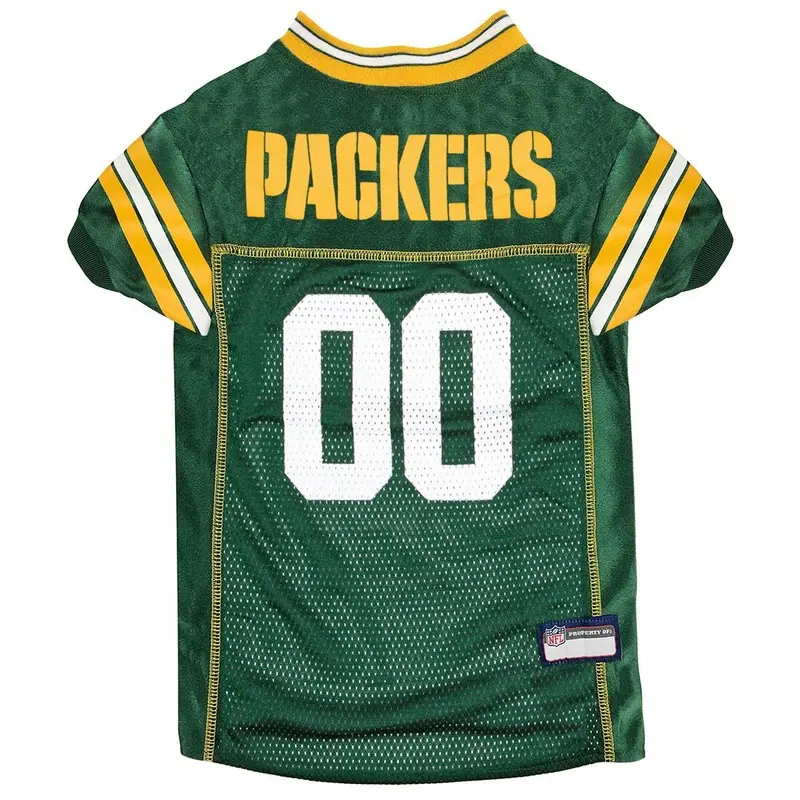 Green Bay Packers Officially Licensed Dog Jersey by Pets First X-Small - Out of Stock!