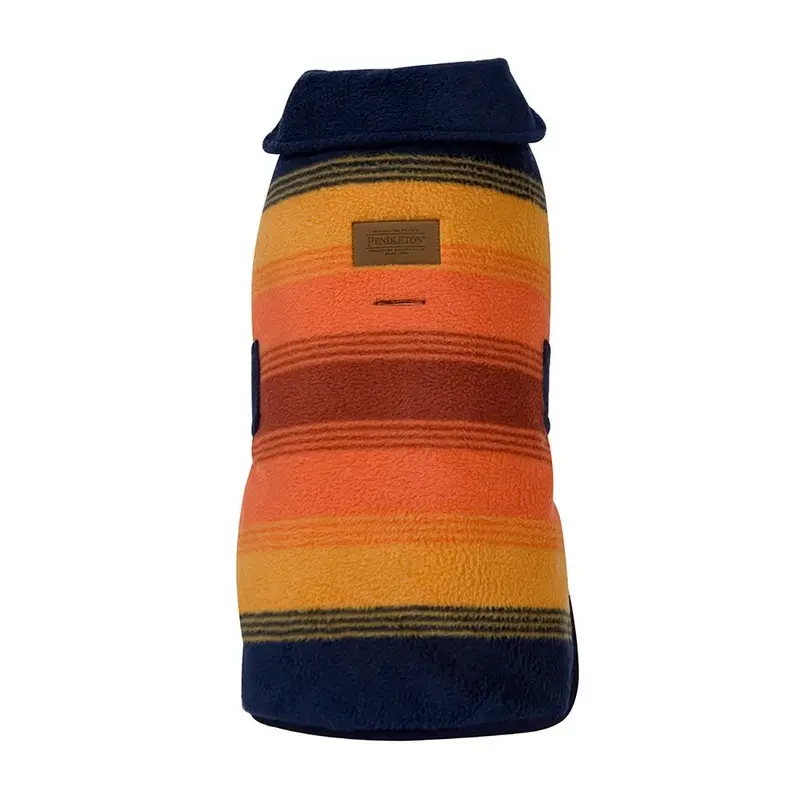 Pendleton Pet Grand Canyon National Park Dog Coat - Navy Blue X-Small -11"L X 12"- 17"W