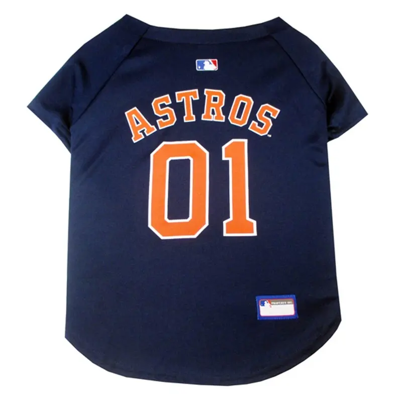 Houston Astros Officially Licensed Dog Jersey - Navy Blue Small