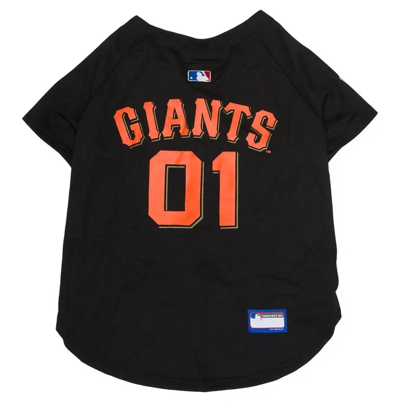 San Francisco Giants Officially Licensed Dog Jersey - Black X-Small - Out of Stock!
