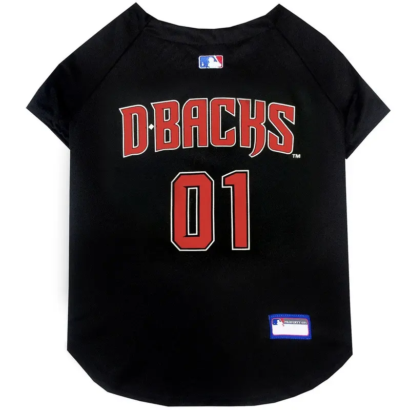 Arizona Diamondbacks Officially Licensed Dog Jersey X-Small