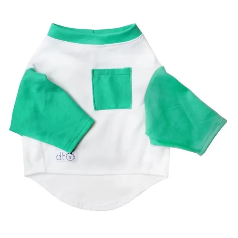 Dog Threads Go Green Pocket Dog T-Shirt X-Small