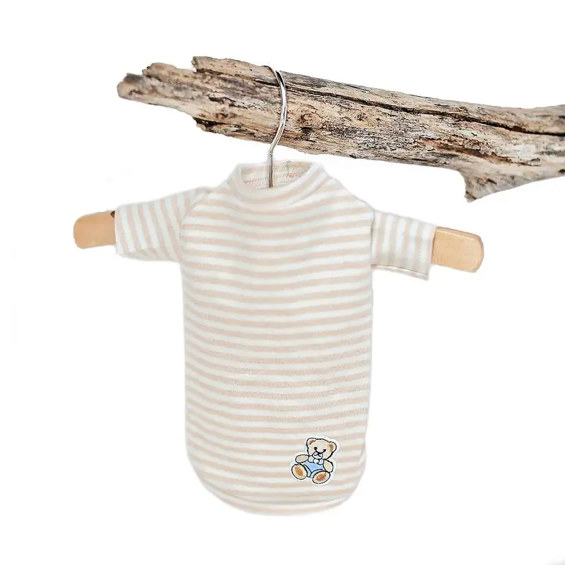Hello Doggie Baby Bear Boy Dog Tee Medium