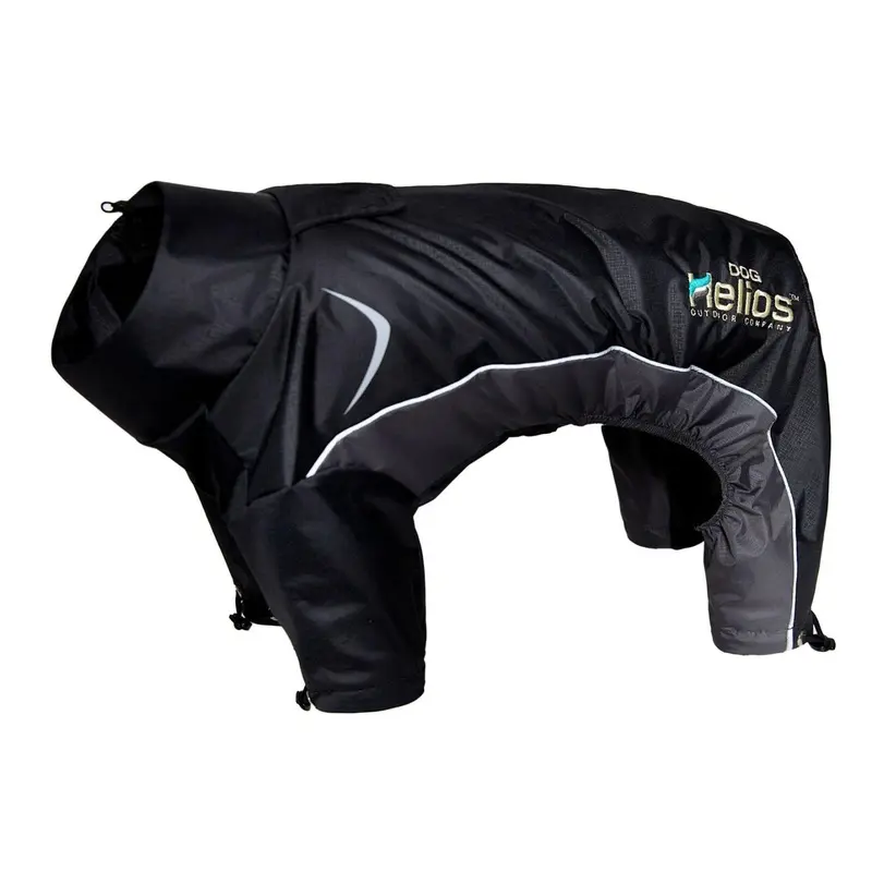 Pet Life Helios Blizzard Full-Bodied Reflective Dog Jacket - Black Medium
