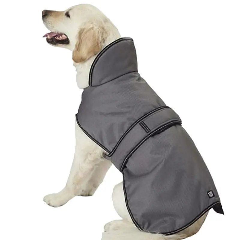 Petrageous Juneau Dog Coat - Charcoal Small