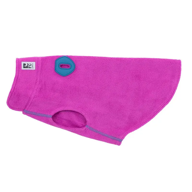 RC Pet Baseline Fleece Dog Pullover - Mulberry and Dark Teal Size 8
