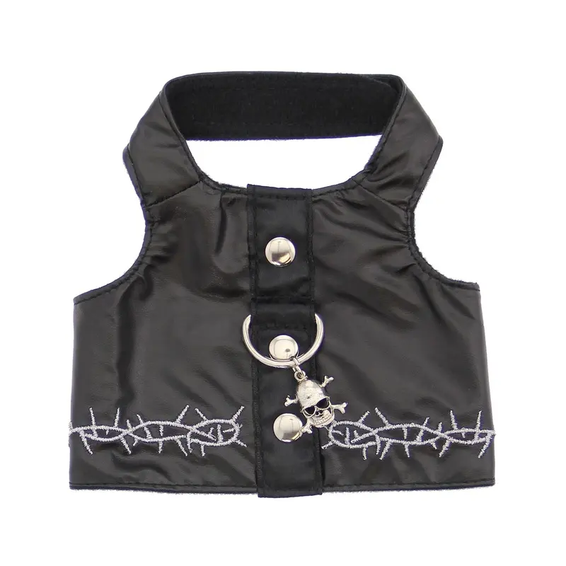 Doggles Biker Vest Dog Harness Teacup