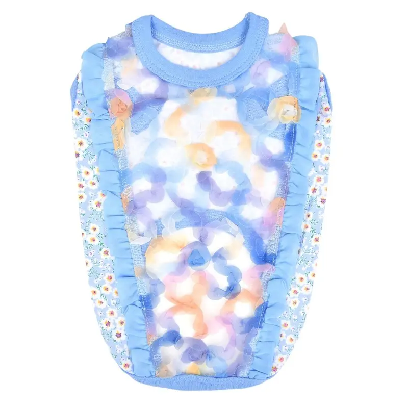 Ellyn Dog Shirt by Pinkaholic - Blue Small
