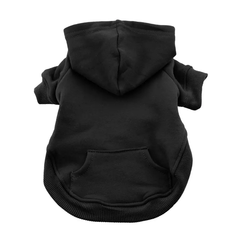 Flex-Fit Dog Hoodie by Doggie Design - Black X-Small - Out of Stock!