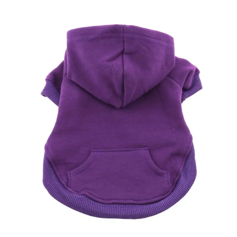 Flex-Fit Dog Hoodie by Doggie Design - Purple X-Small