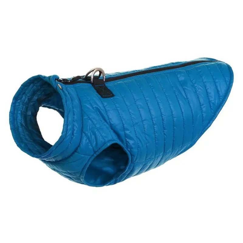 Gooby Puffer Dog Vest - Blue X-Small