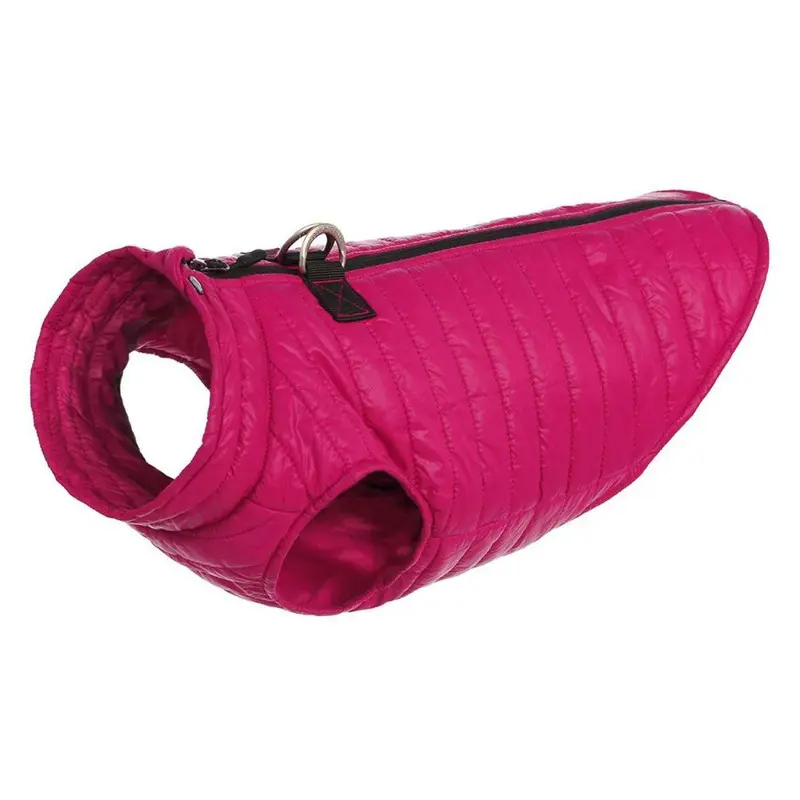 Gooby Puffer Dog Vest - Pink X-Small - Out of Stock!