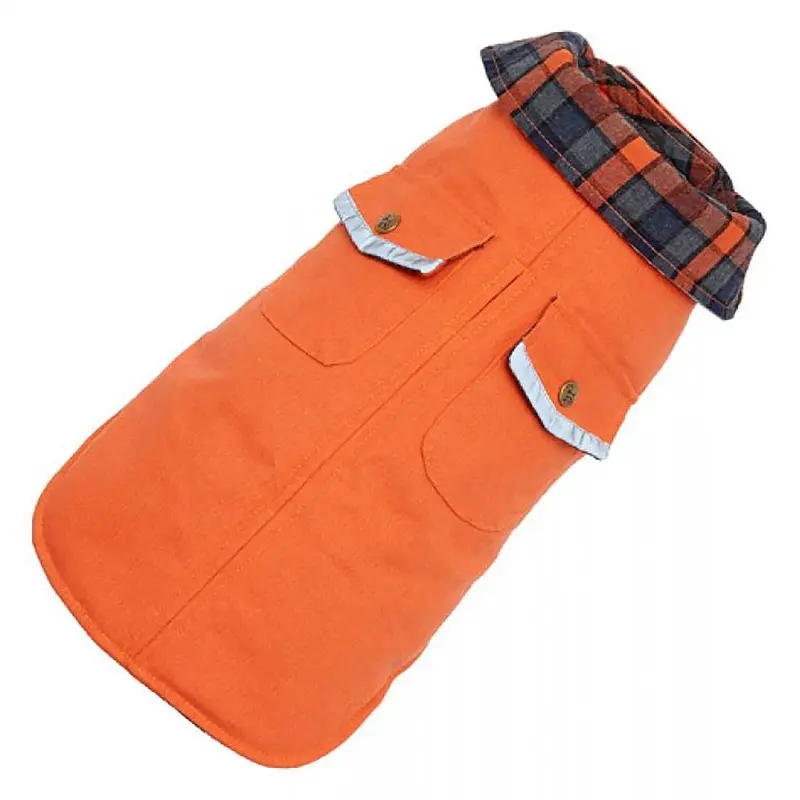 Orange Field Dog Coat by Up Country Size 12