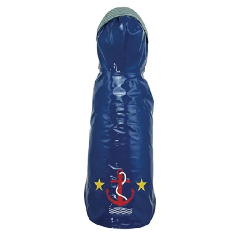 Anchor Nantucket Dog Slicker by Up Country - Blue Size 8