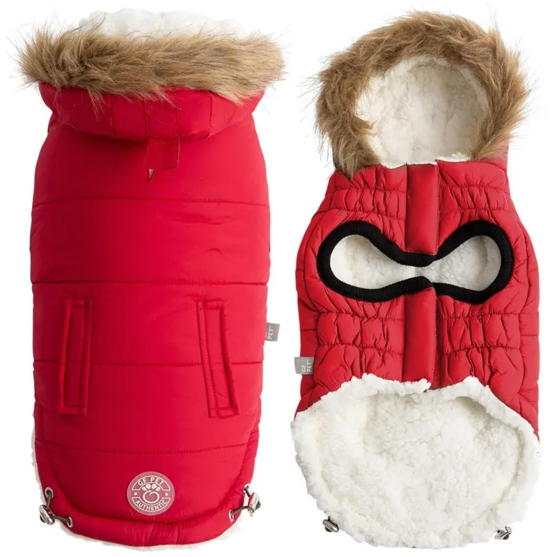 GF Pet Urban Parka Dog Coat - Red XX-Small - Out of Stock!