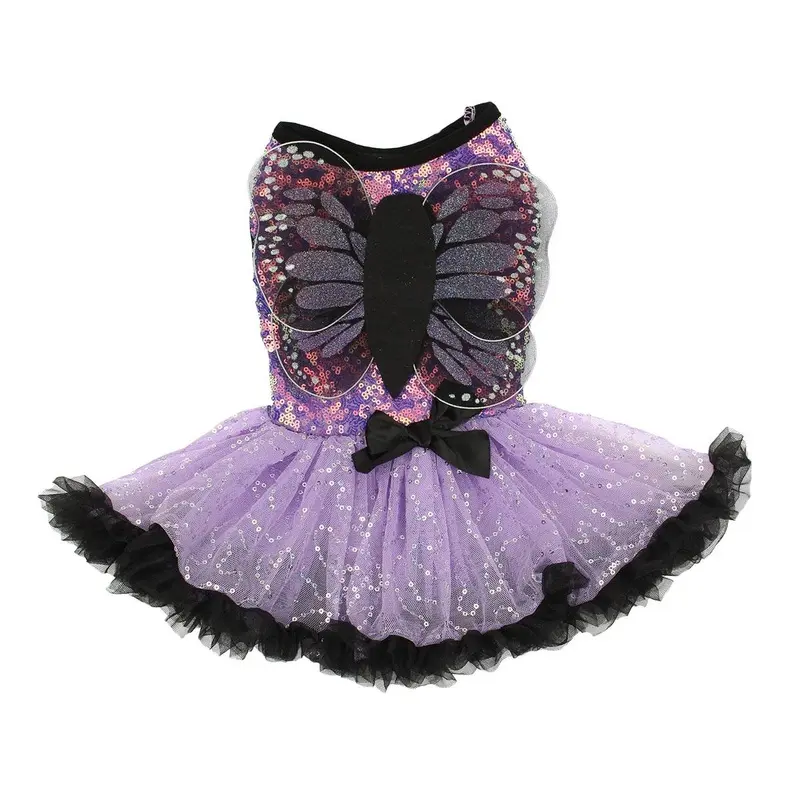 Pawpatu Fairy Dog Costume - Purple X-Small