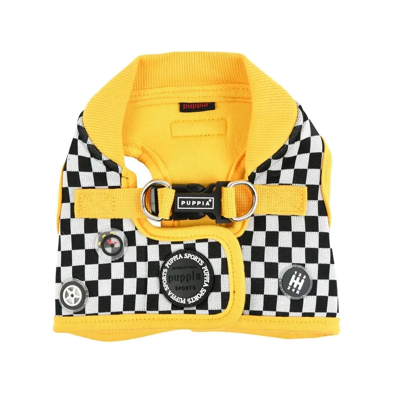 Racer Vest Dog Harness by Puppia - Yellow X-Large