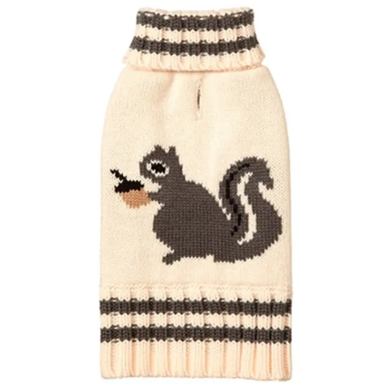 fabdog Squirrel Dog Sweater Size 8"