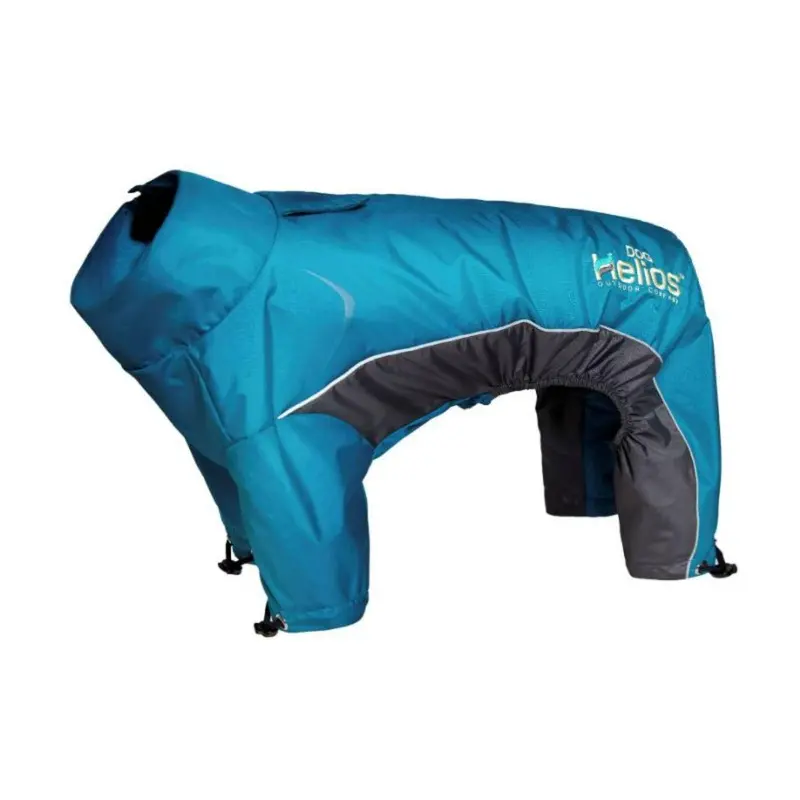 Pet Life Helios Blizzard Full-Bodied Reflective Dog Jacket - Blue Small