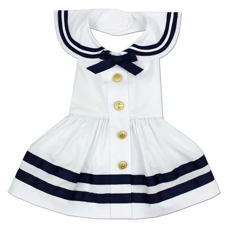 Sailor Girl Dog Dress by Parisian Pet X-Small - Out of Stock!