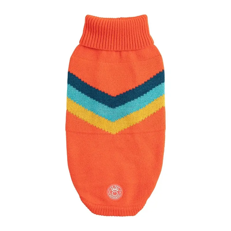 GF Pet Alpine Dog Sweater - Orange XX-Small - Coming Soon!