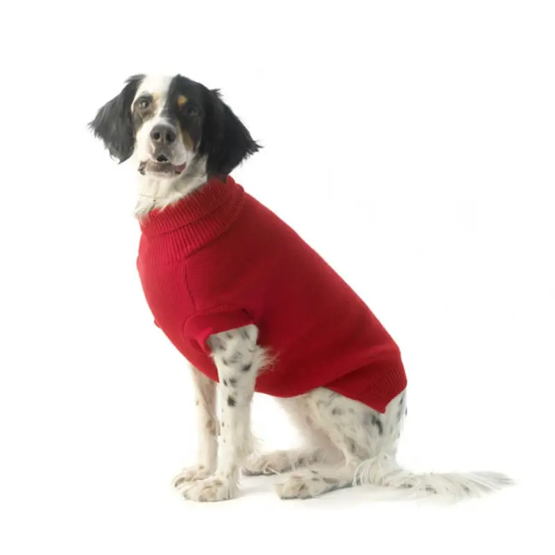 Petrageous Baxter's Basic Dog Sweater - Red Large - Out of Stock!