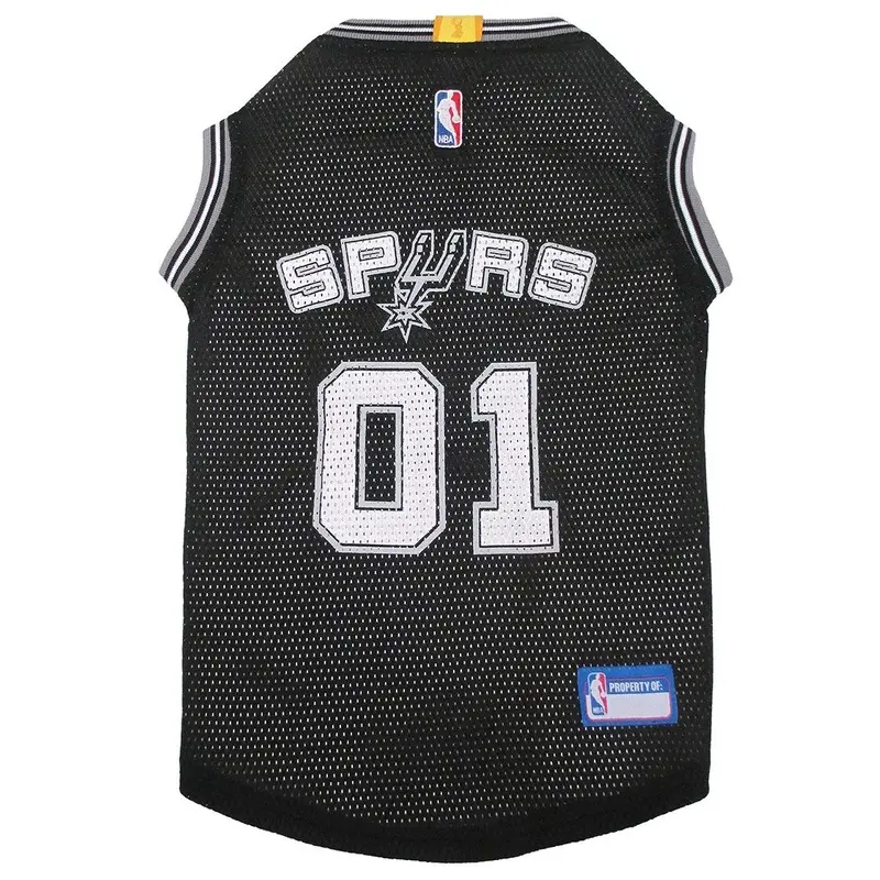 San Antonio Spurs Dog Jersey - Black Small - Out of Stock!