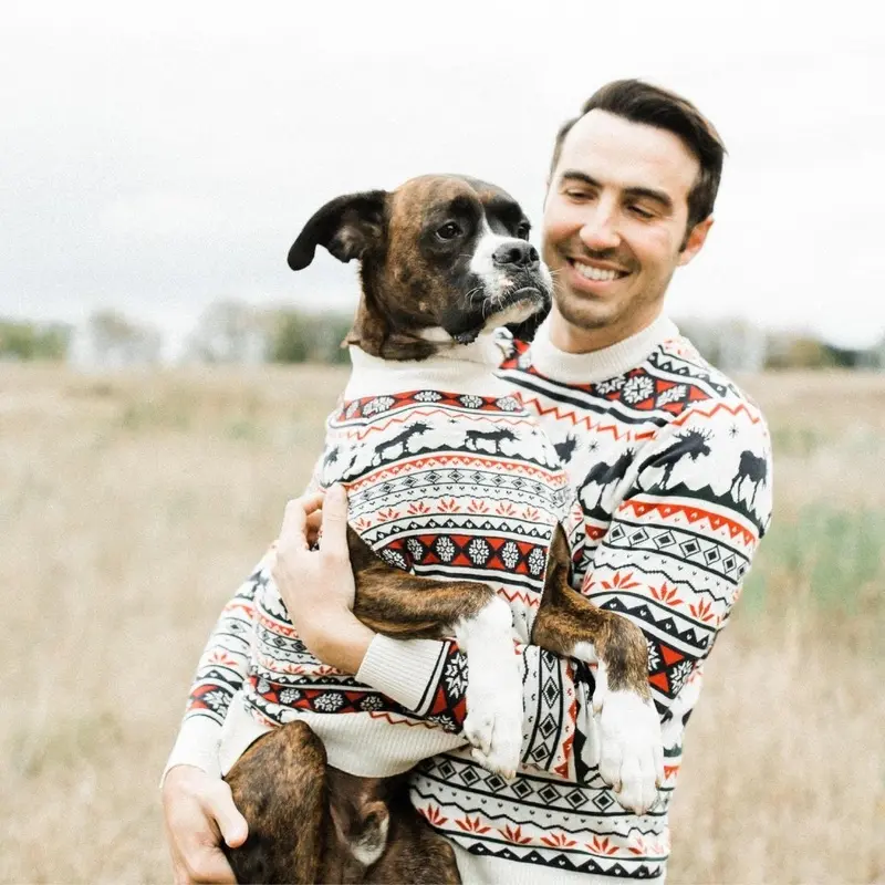 Dog Threads Great Yukon Dog Sweater Small