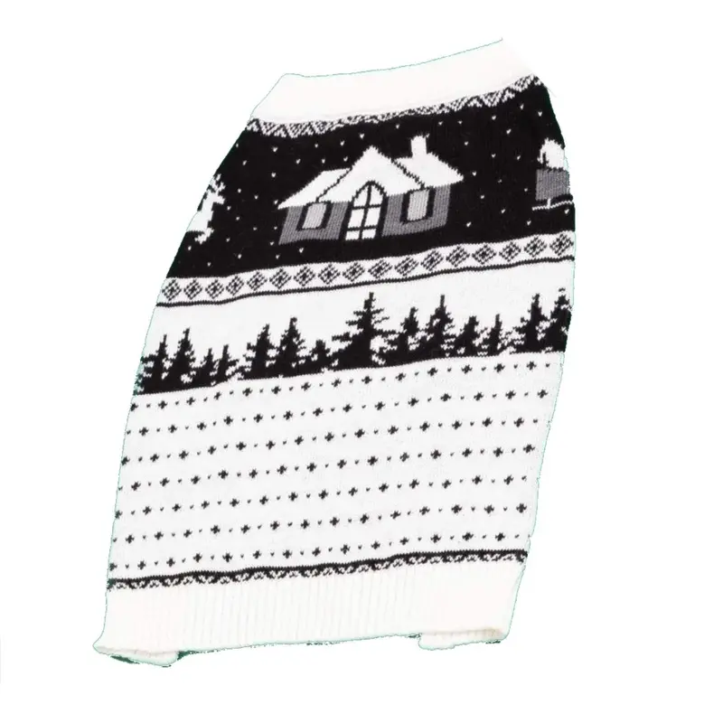 Dog Threads Holiday Cabin Dog Sweater X-Small