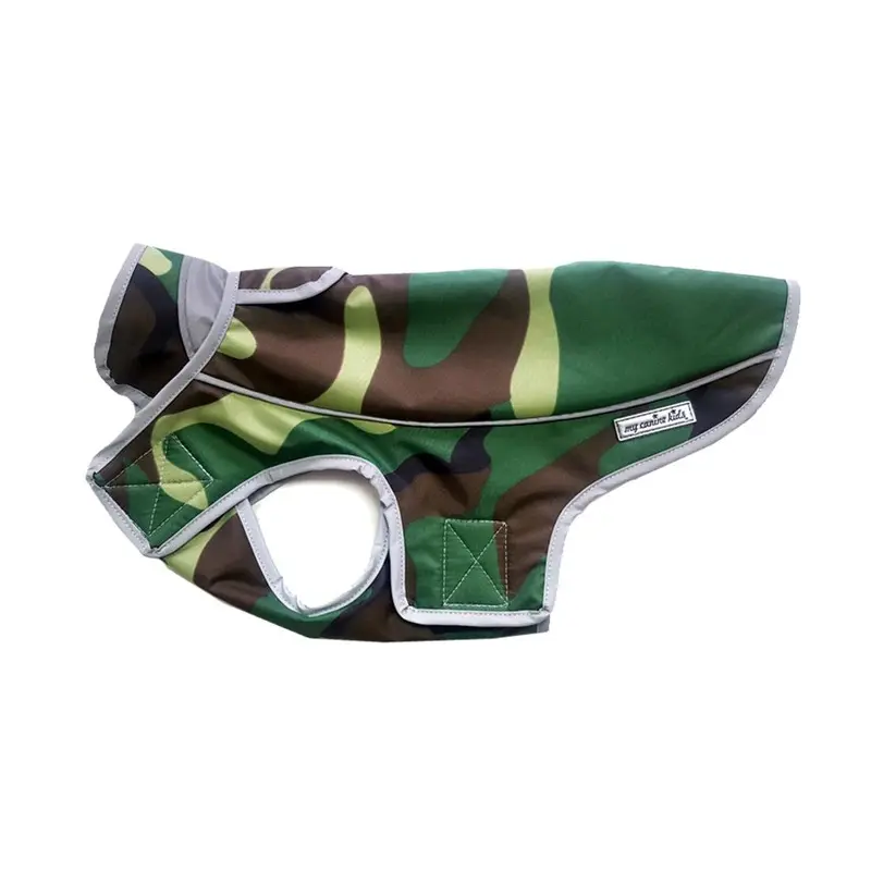My Canine Kids Precision Fit Dog Parka - Camo Medium