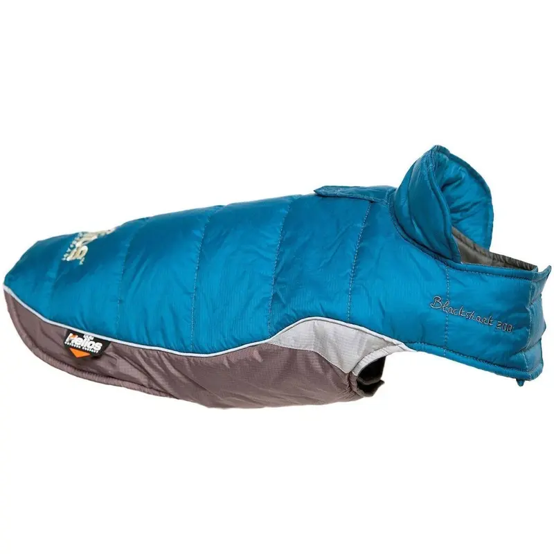 Pet Life Helios Hurricane-Waded Winter Dog Coat - Blue Wave Small