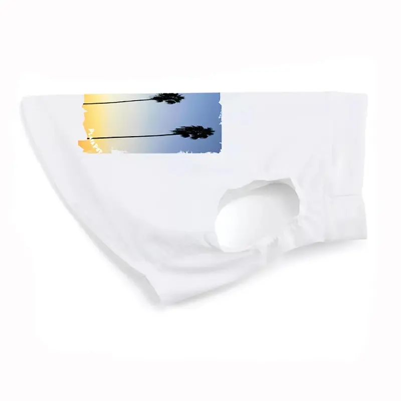 Playa Pup Sun Protection Dog Tank - Palm Tree XX-Small