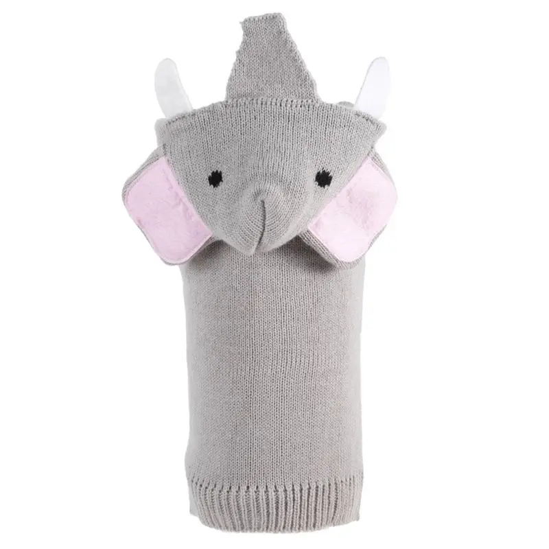 Worthy Dog Elephant Hop Dog Hoodie 2X-Large