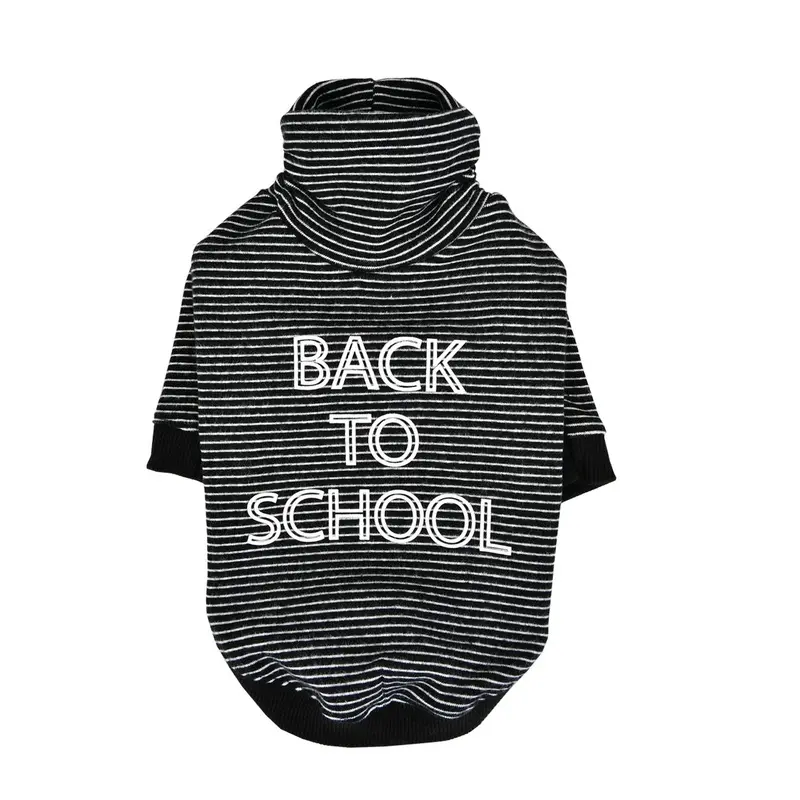 Back To School Dog Shirt by Puppia - Black Small