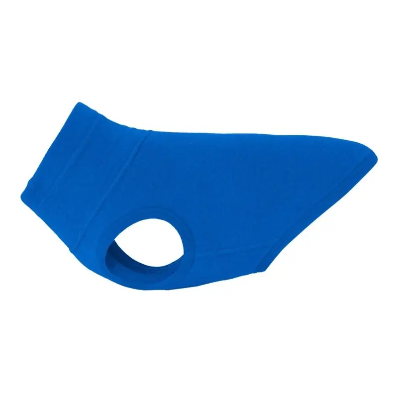 Gooby Microfiber Stretch Fleece Dog Vest - Blue X-Small